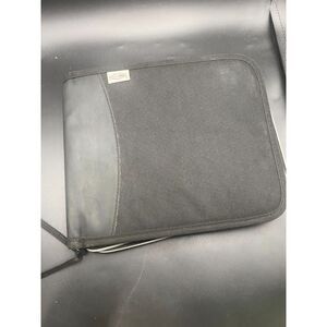 RoadPro 3-Ring Zippered Binder for Loose-Leaf Log Sheets, Black, LB-001BK